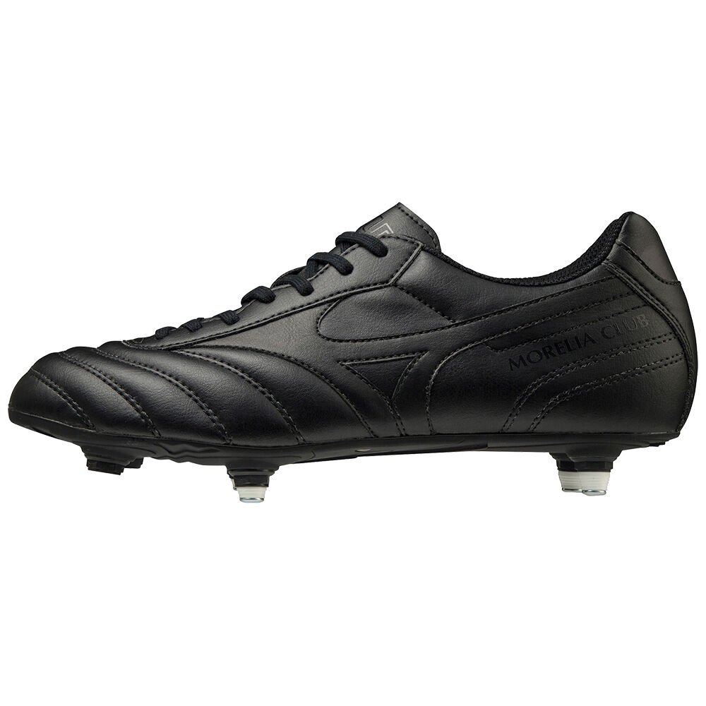 Botas de Futbol Mizuno Morelia II Club SI Mujer Negras España IXOV-93172